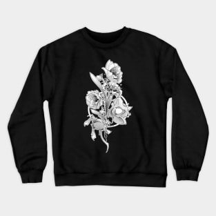 from death comes life <3 (black & grey) Crewneck Sweatshirt
